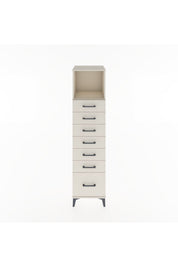 Hyperion Dolap Tek Raflı 7 Çekmeceli 44x44x182 - S55M038V1B