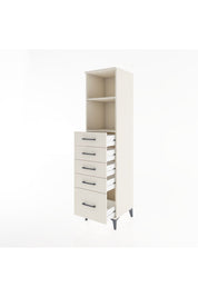 Hyperion Dolap 2 Raflı 5 Çekmeceli 44x44x182 - S55M040V1B