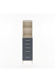 Hyperion Dolap 2 Raflı 5 Çekmeceli 44x44x182 - S55M040V2B