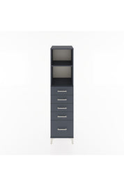 Hyperion Dolap 2 Raflı 5 Çekmeceli 44x44x182 - S55M040V5B