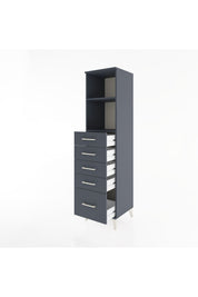 Hyperion Dolap 2 Raflı 5 Çekmeceli 44x44x182 - S55M040V5B