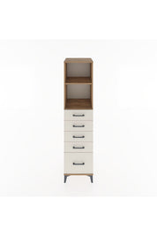 Hyperion Dolap 2 Raflı 5 Çekmeceli 44x44x182 - S55M040V7B