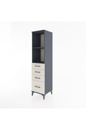 Hyperion Dolap 2 Raflı 4 Çekmeceli 44x44x182 - S55M041V4B