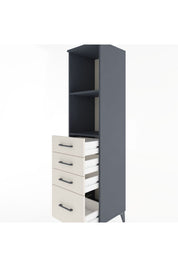 Hyperion Dolap 2 Raflı 4 Çekmeceli 44x44x182 - S55M041V4B