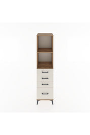 Hyperion Dolap 2 Raflı 4 Çekmeceli 44x44x182 - S55M041V7B