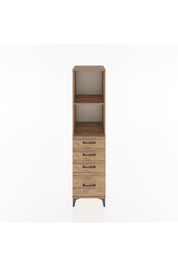 Hyperion Dolap 2 Raflı 4 Çekmeceli 44x44x182 - S55M041V9B