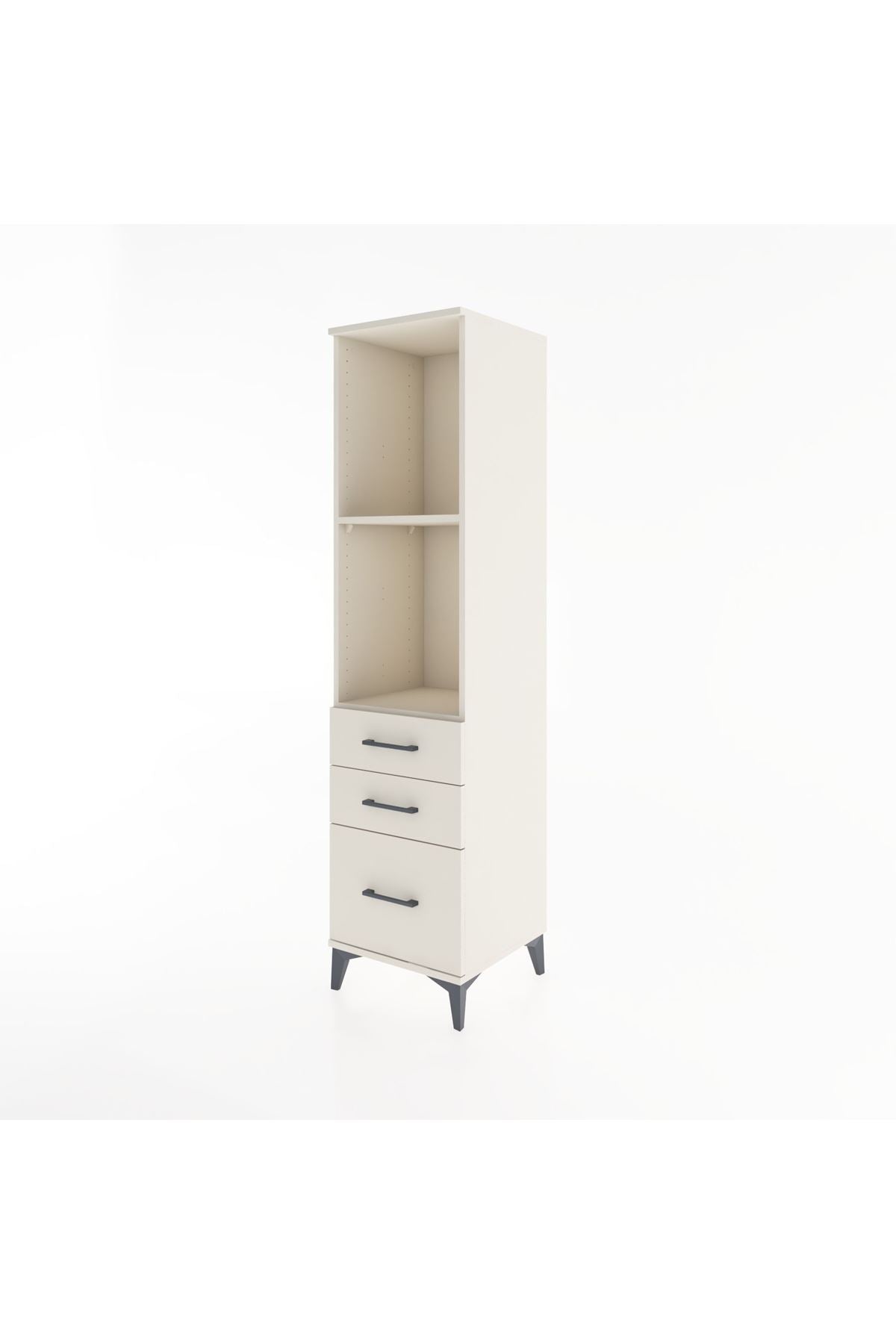 Hyperion Dolap 2 Raflı 3 Çekmeceli 44x44x182 - S55M042V1B