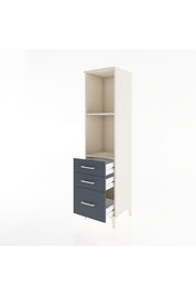 Hyperion Dolap 2 Raflı 3 Çekmeceli 44x44x182 - S55M042V2B