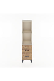 Hyperion Dolap 2 Raflı 3 Çekmeceli 44x44x182 - S55M042V3B