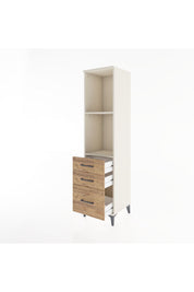 Hyperion Dolap 2 Raflı 3 Çekmeceli 44x44x182 - S55M042V3B