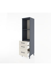 Hyperion Dolap 2 Raflı 3 Çekmeceli 44x44x182 - S55M042V4B