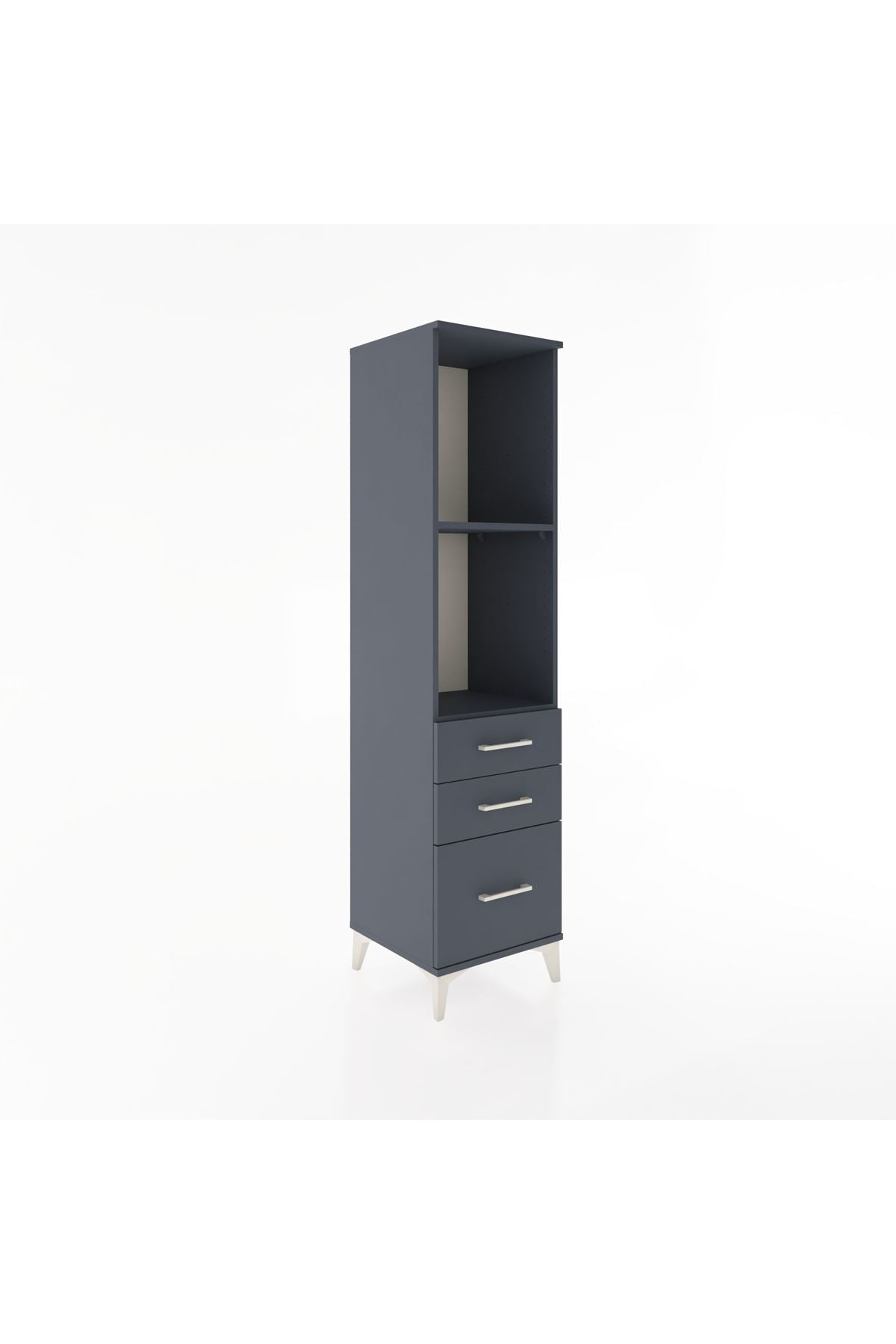 Hyperion Dolap 2 Raflı 3 Çekmeceli 44x44x182 - S55M042V5B