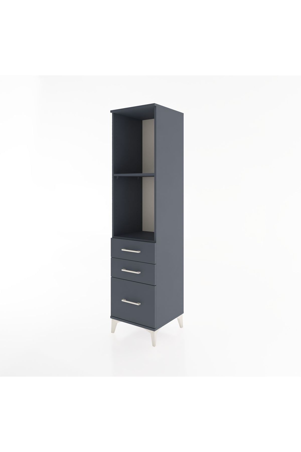 Hyperion Dolap 2 Raflı 3 Çekmeceli 44x44x182 - S55M042V5B