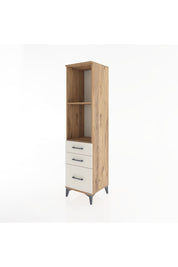 Hyperion Dolap 2 Raflı 3 Çekmeceli 44x44x182 - S55M042V7B