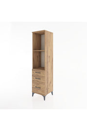 Hyperion Dolap 2 Raflı 3 Çekmeceli 44x44x182 - S55M042V9B