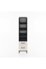 Hyperion Dolap 4 Raflı 2 Çekmeceli 44x44x182 - S55M043V4B