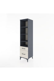 Hyperion Dolap 4 Raflı 2 Çekmeceli 44x44x182 - S55M043V4B