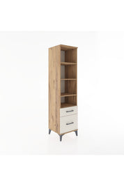 Hyperion Dolap 4 Raflı 2 Çekmeceli 44x44x182 - S55M043V7B