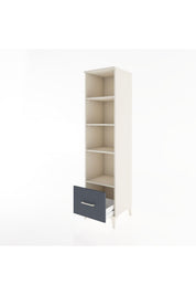 Hyperion Dolap 4 Raflı Tek Çekmeceli 44x44x182 - S55M044V2B