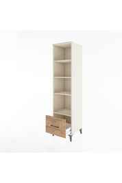 Hyperion Dolap 4 Raflı Tek Çekmeceli 44x44x182 - S55M044V3B