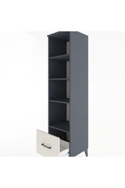 Hyperion Dolap 4 Raflı Tek Çekmeceli 44x44x182 - S55M044V4B