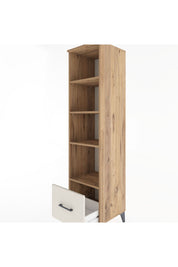 Hyperion Dolap 4 Raflı Tek Çekmeceli 44x44x182 - S55M044V7B