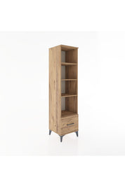 Hyperion Dolap 4 Raflı Tek Çekmeceli 44x44x182 - S55M044V9B