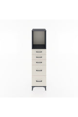 Hyperion Dolap Tek Raflı 5 Çekmeceli 44x44x182