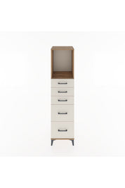 Hyperion Dolap Tek Raflı 5 Çekmeceli 44x44x182 - S55M046V7B