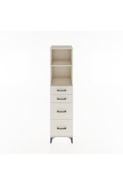 Hyperion Dolap 2 Raflı 4 Çekmeceli 44x44x182 - S55M047V1B