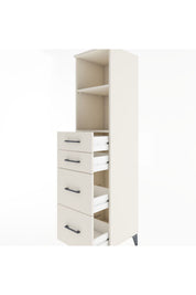Hyperion Dolap 2 Raflı 4 Çekmeceli 44x44x182 - S55M047V1B