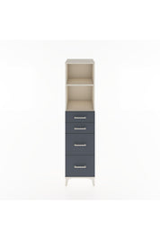Hyperion Dolap 2 Raflı 4 Çekmeceli 44x44x182 - S55M047V2B