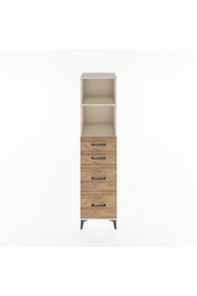 Hyperion Dolap 2 Raflı 4 Çekmeceli 44x44x182 - S55M047V3B