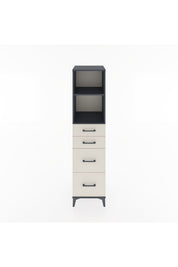 Hyperion Dolap 2 Raflı 4 Çekmeceli 44x44x182 - S55M047V4B