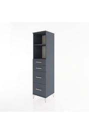 Hyperion Dolap 2 Raflı 4 Çekmeceli 44x44x182 - S55M047V5B