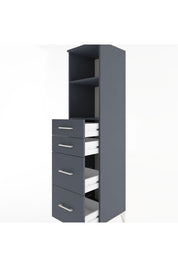 Hyperion Dolap 2 Raflı 4 Çekmeceli 44x44x182 - S55M047V5B