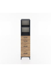 Hyperion Dolap 2 Raflı 4 Çekmeceli 44x44x182 - S55M047V6B