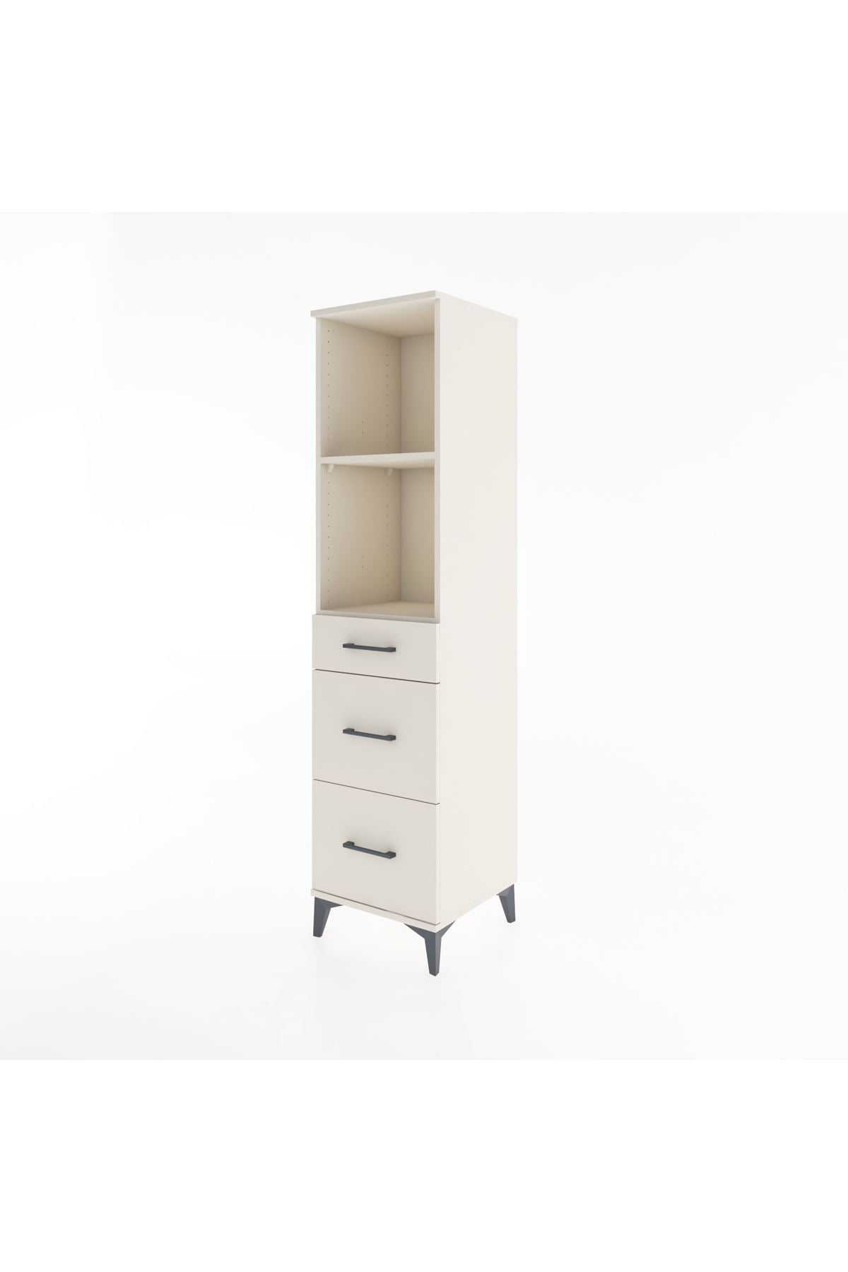 Hyperion Dolap 2 Raflı 3 Çekmeceli 44x44x182 - S55M048V1B