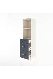 Hyperion Dolap 2 Raflı 3 Çekmeceli 44x44x182 - S55M048V2B