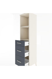 Hyperion Dolap 2 Raflı 3 Çekmeceli 44x44x182 - S55M048V2B