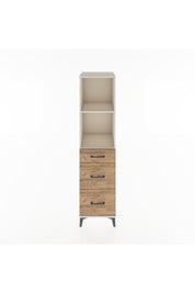 Hyperion Dolap 2 Raflı 3 Çekmeceli 44x44x182 - S55M048V3B