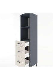 Hyperion Dolap 2 Raflı 3 Çekmeceli 44x44x182 - S55M048V4B