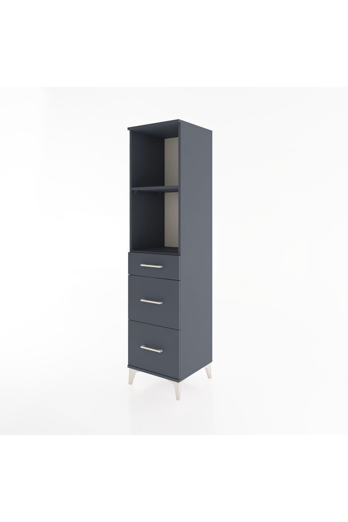Hyperion Dolap 2 Raflı 3 Çekmeceli 44x44x182 - S55M048V5B