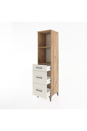 Hyperion Dolap 2 Raflı 3 Çekmeceli 44x44x182 - S55M048V7B