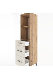 Hyperion Dolap 2 Raflı 3 Çekmeceli 44x44x182 - S55M048V7B