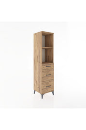 Hyperion Dolap 2 Raflı 3 Çekmeceli 44x44x182 - S55M048V9B