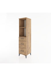 Hyperion Dolap 2 Raflı 3 Çekmeceli 44x44x182 - S55M048V9B