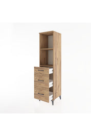 Hyperion Dolap 2 Raflı 3 Çekmeceli 44x44x182 - S55M048V9B