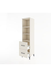 Hyperion Dolap 3 Raflı 2 Çekmeceli 44x44x182 - S55M049V1B