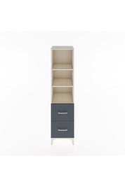 Hyperion Dolap 3 Raflı 2 Çekmeceli 44x44x182 - S55M049V2B